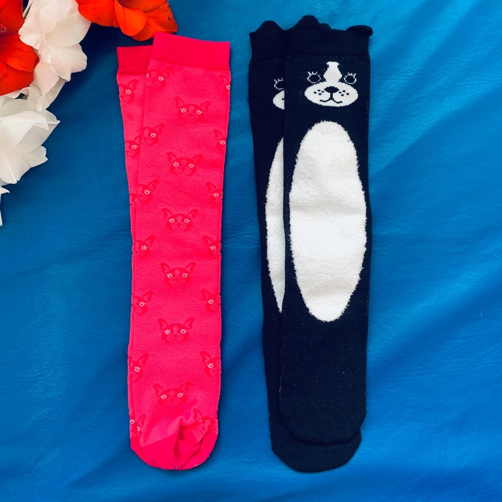 Socks knee length for girls ages 4 to 10